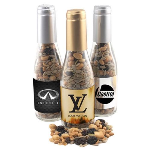Photo of Champagne Bottle With Trail Mix