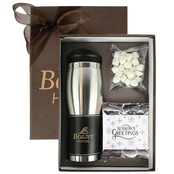 Brown color option for Tumbler Gift Set   Hot Cocoa