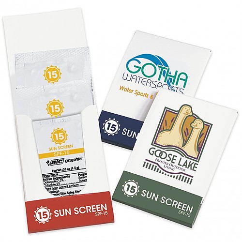 Photo of Spf 15 Sunscreen Lotion Pocket Pack