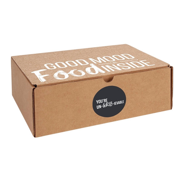 Beige color option for License To Grill   Bbq Gourmet Kit With Tote