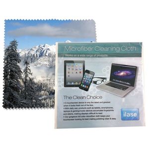 Photo of Microfiber Cloth 6x6 With Custom Card In Bag