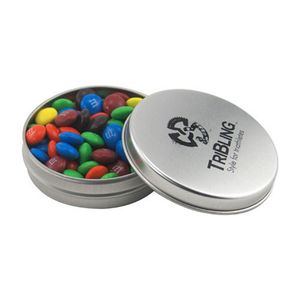Photo of Round Tin With M&Ms