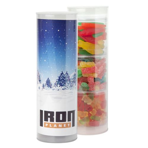 Photo of 3 Piece Gift Tube With Gummy Candy