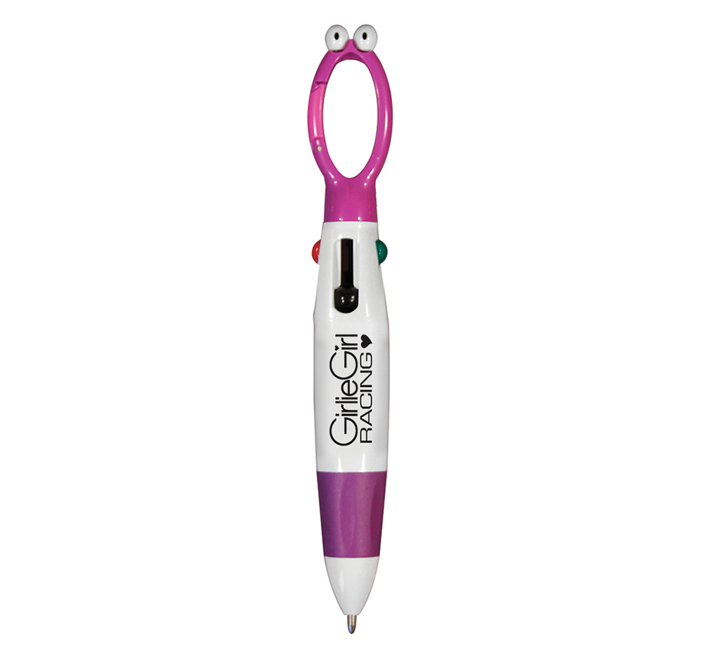 Purple color option for Googly Eyed 4 Color Pen