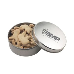 Photo of Round Tin With Animal Crackers