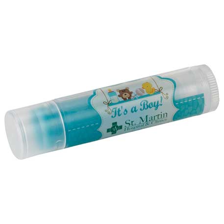 Blueberry Pomegranate color option for Non Spf Colorful Lip Balm (Clear Tube)