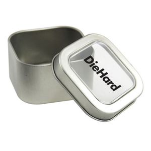 Photo of Empty Metal Window Tin