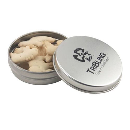 Photo of Round Tin With Animal Crackers