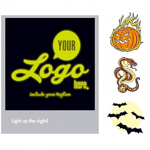 Photo of Custom Glow In The Dark Tattoos 2" X 2"