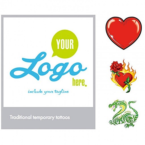 Photo of Custom Regular Tattoos 2" X 2"