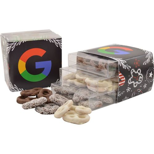 Photo of 3 Way Pretzel Stack Acetate Tower