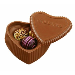 Photo of Heart Box With 3 Filled Assorted Truffles