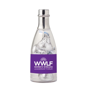 Photo of Champagne Bottle With Hershey Chocolate Kisses