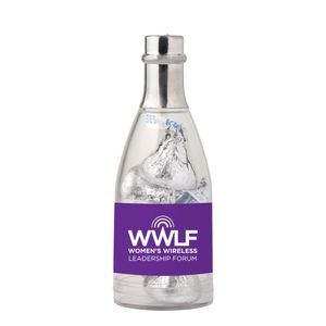 Photo of Champagne Bottle With Hershey Chocolate Kisses