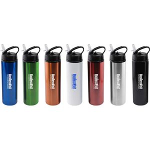 Photo of 24 Oz Water Bottle With Flip Top Sport Lid