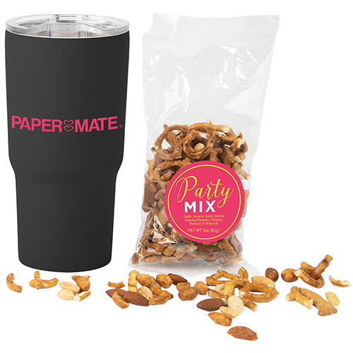 Photo of Soft Touch Tumbler With Party Mix
