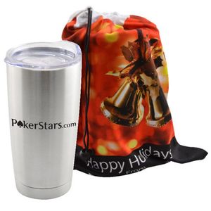 Photo of Gift Bag 20 Oz Stainless Steel Tumbler