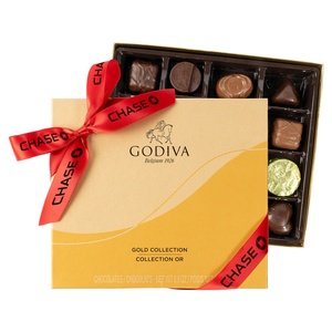 Photo of Godiva Ballotin Gold 19 Piece Assortment Box