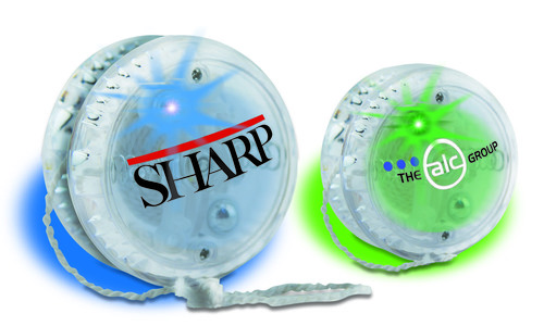 Photo of Blue Or Green Crystal Lighted Yoyo