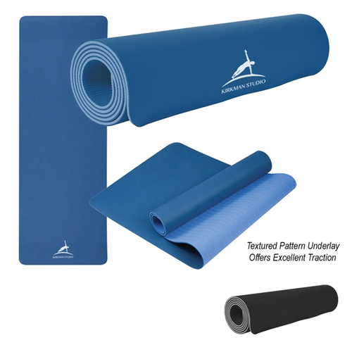 Main photo of Two Tone Double Layer Yoga Mat
