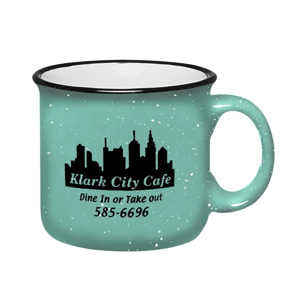 TEAL color option for 15 Oz. Campfire Mug