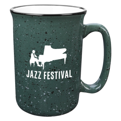 Green color option for 14 Oz. Tall Campfire Mug
