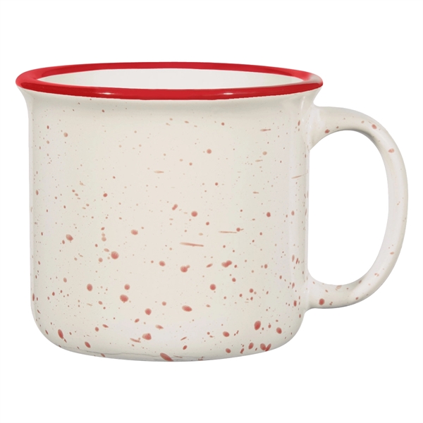 White With Red color option for 15 Oz. Blaze Campfire Mug