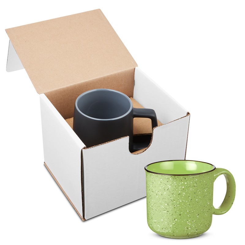 Green Lime color option for 15 Oz. Campfire Ceramic Mug In Individual Mailer