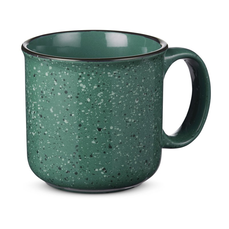 Green Hunter color option for 15 Oz. Campfire Ceramic Mug
