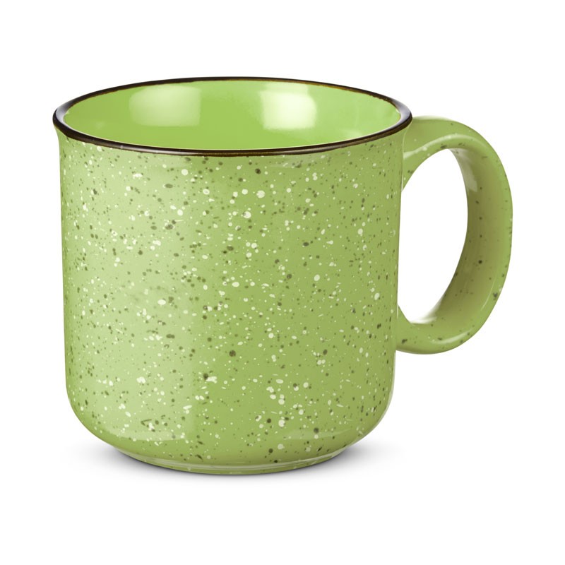 Green Lime color option for 15 Oz. Campfire Ceramic Mug