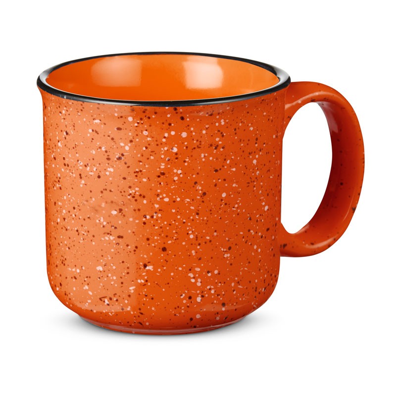 Orange color option for 15 Oz. Campfire Ceramic Mug