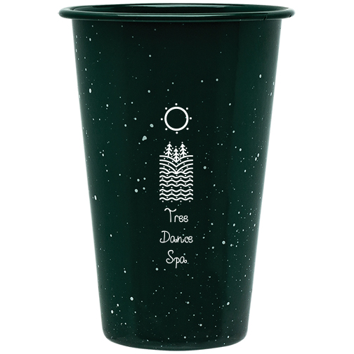 Green color option for 14 Oz Campfire Tumbler