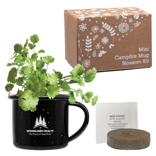 Black color option for Mini Campfire Mug Blossom Kit