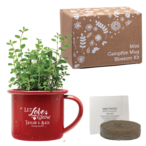 Red color option for Mini Campfire Mug Blossom Kit