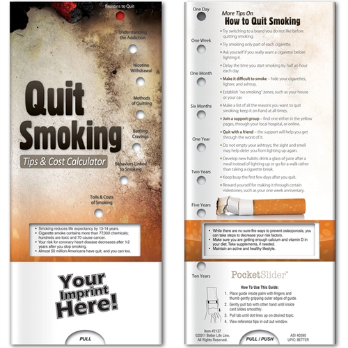 Main photo of Pocket Slider Quit Smoking: Tips And Cost Calculator