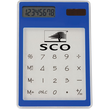 Blue color option for Transparent Calculator