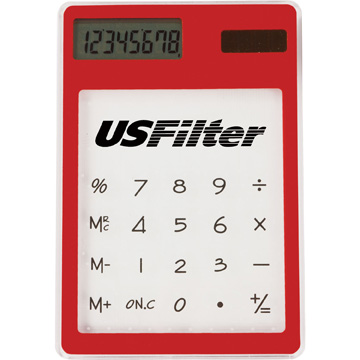 Red color option for Transparent Calculator