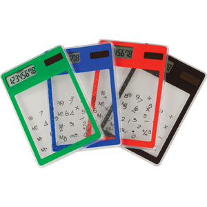 Photo of Transparent Calculator