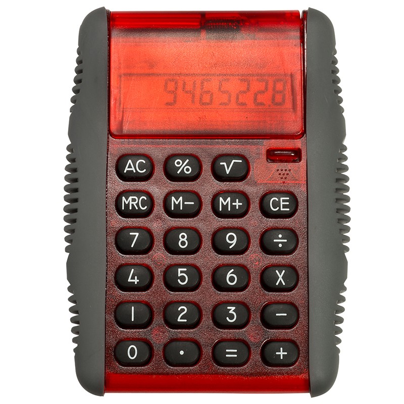 Translucent Red color option for Robot Series® Calculator