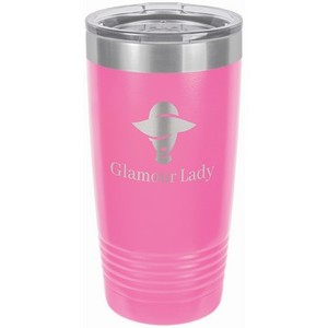 Photo of 20 Oz. Pink Vacuum Insulated Tumbler