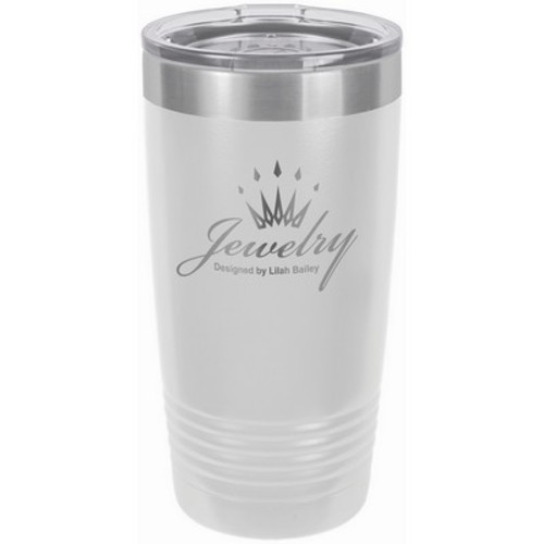 Photo of 20 Oz. White Vacuum Insulated Tumbler