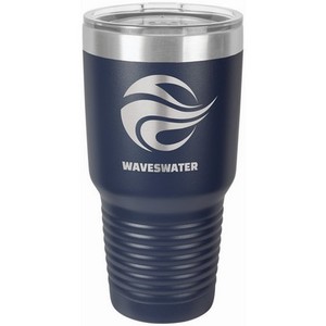 Photo of 30 Oz. Navy Blue Vacuum Insulated Tumbler