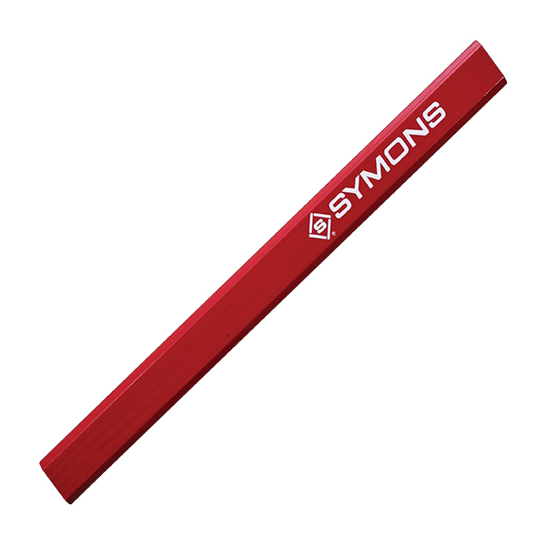Red color option for Hard Lead Enamel Finish Carpenter Pencil