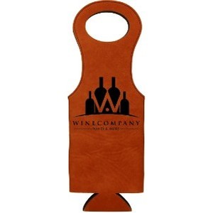 Photo of Rawhide Leatherette Wine Bag