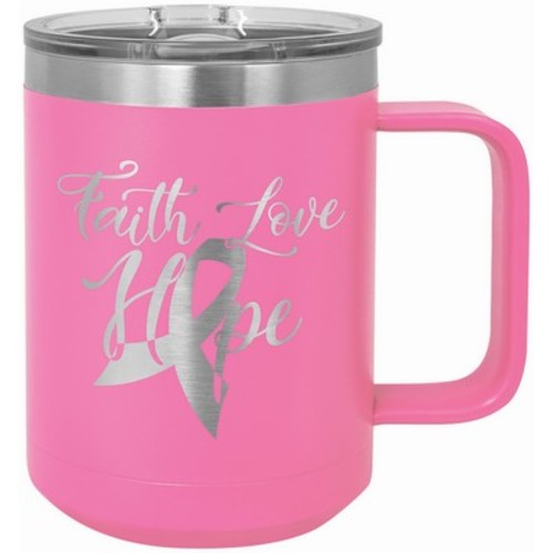 Photo of 15 Oz. Pink Polar Camel Vacuum Insulated Mug With Slider Lid