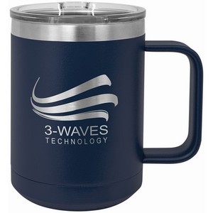 Photo of 15 Oz. Navy Blue Polar Camel Vacuum Insulated Mug With Slider Lid