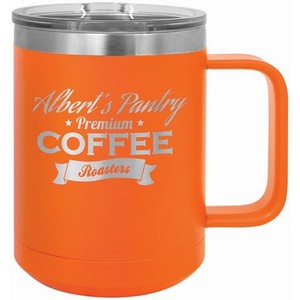 Photo of 15 Oz. Orange Polar Camel Vacuum Insulated Mug With Slider Lid