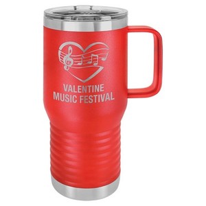 Photo of 20 Oz. Red Polar Camel Vacuum Insulated Travel Mug With Slider Lid