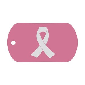 Photo of Pink Aluminum Dog Tag