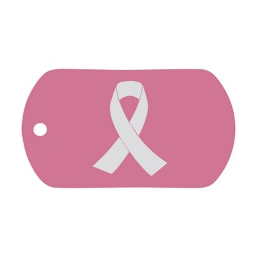 Photo of Pink Aluminum Dog Tag
